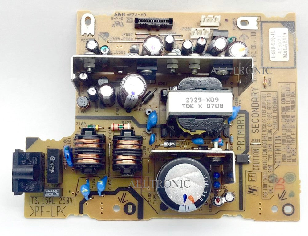 Genuine DVD Recorder Power Supply Unit 146893011 for Sony RDR-HX1010