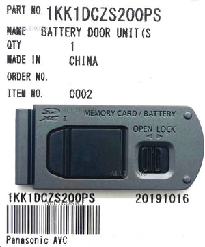 Digital Camera Battery Door Unit 1KK1DCZS200PS for Panasonic