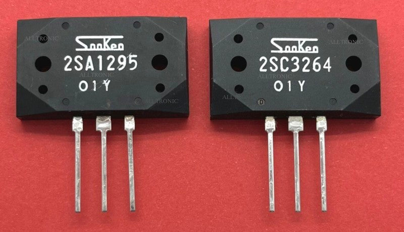 Genuine Audio Power Amplifier Transistor 2SA1295 / 2SC3264 O-Rank Sanken Japan