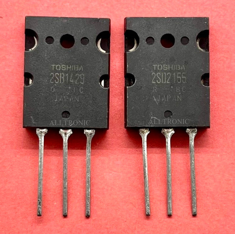 1pairs OR 2PCS Transistor TOSHIBA TO-3PL 2SB1429-O/2SD2155-O 2SB1429 - Foto 5