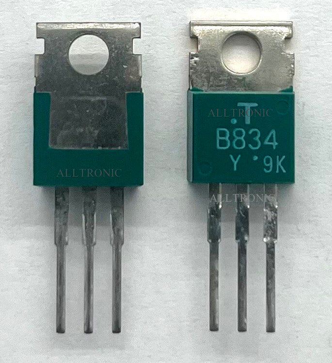 Original High Voltage Low Frequency Power Amplifier PNP Transistor 2SB834 Y Rank - Toshiba