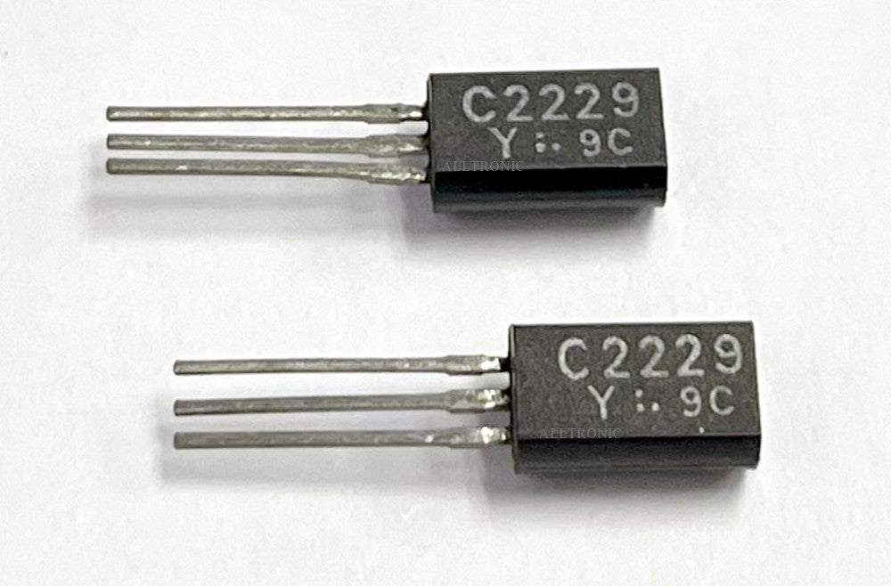 Original BW Tv Video Output Transistor 2SC2229 Y Rank TO92 Toshiba