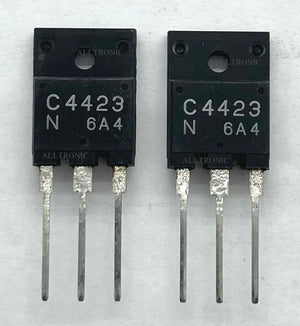 Power Switching Regulator Transistor 2SC4423 White Print TO3P Sanyo