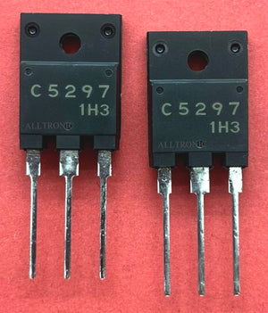 Color TV Horizontal Output Transistor 2SC5297 / C5297 TO3PML Sanyo