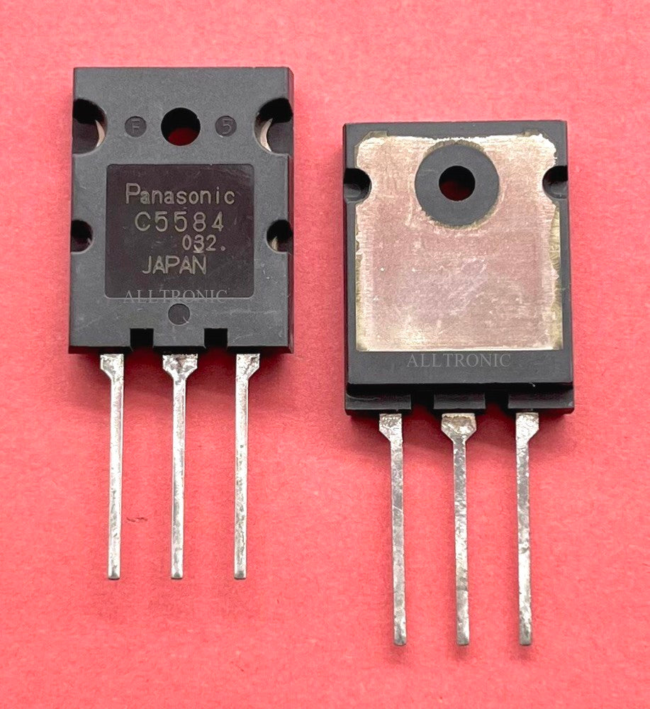 Original Color TV Horizontal Deflection Output Transistor 2SC5584 TO3PL Panasonic