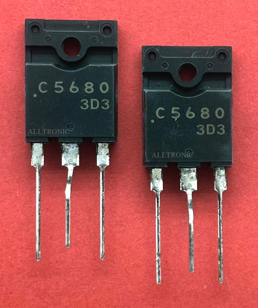 Color TV Horizontal Output Transistor 2SC5680 / C5680 TO3PML Sanyo