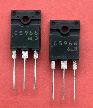 Color TV Horizontal Output Transistor 2SC5966 / C5966 TO3PML Sanyo