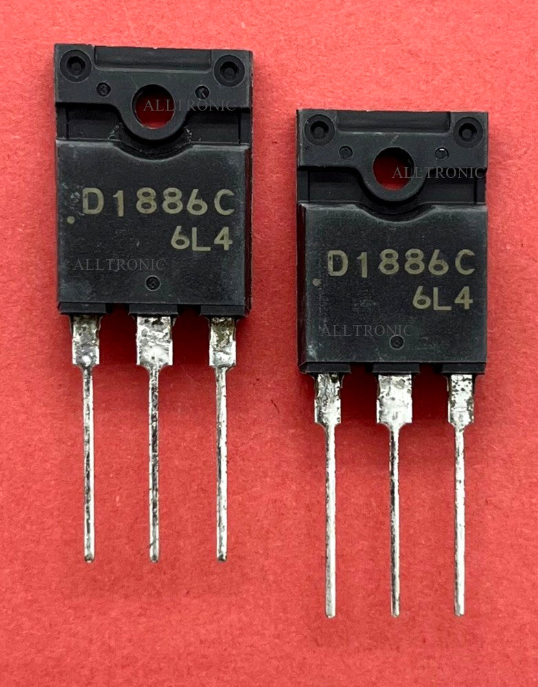 Color TV Horizontal Output Transistor 2SD1886C / D1886C TO3PML Sanyo