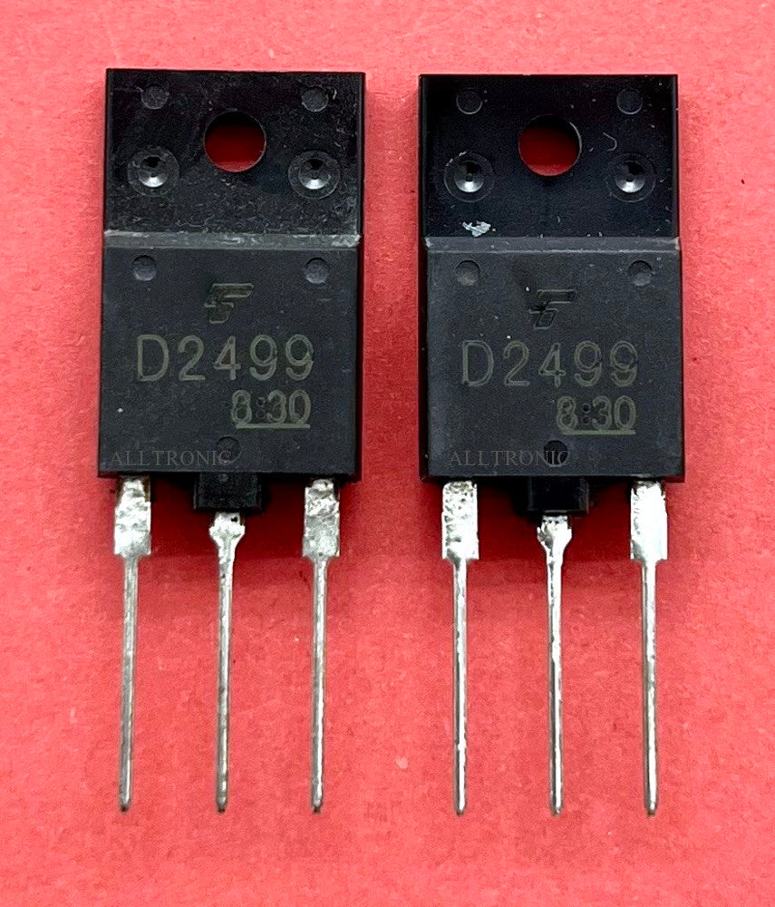 Replacement Quality Color TV Horizontal Deflection Output Transistor 2SD2499 TO3P Toshiba