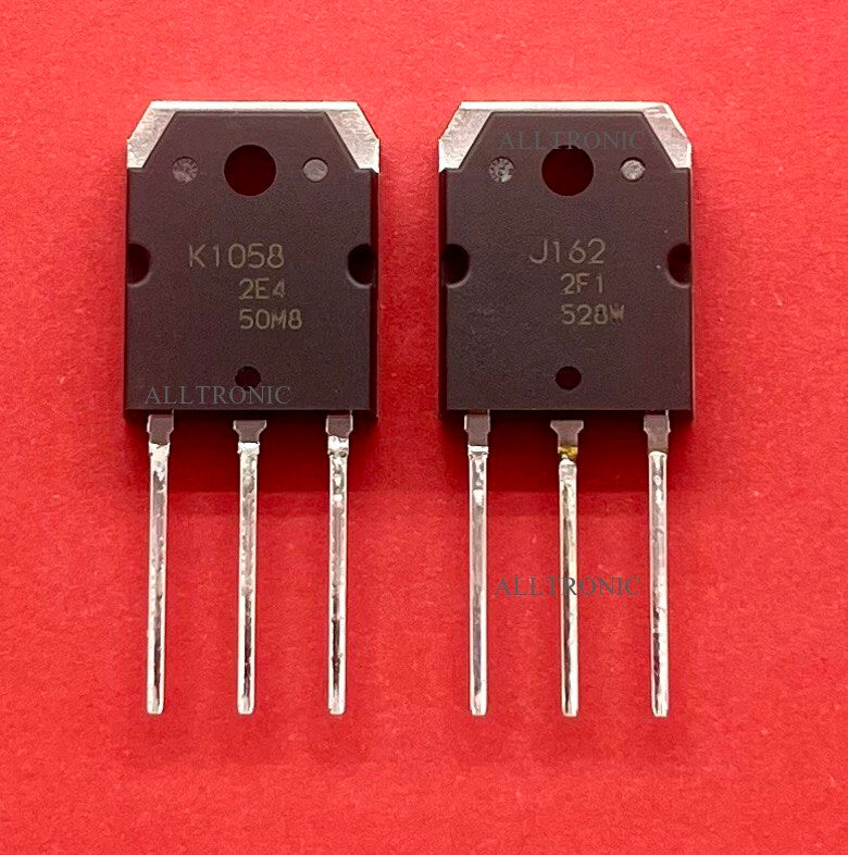 Original Audio Power Amplifier Transistor 2SJ162/ 2SK1058 Pair / Renesas