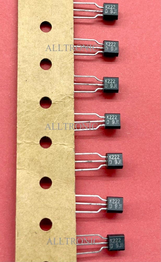 Vintage Transistor - Original Low Noise Amplifier Transistor 2SK222 TO92 Sanyo