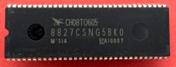 Color TV MicroP Controller IC 8827CSNG5BK0 = CH08T0605 Dip64 for AKAI TV
