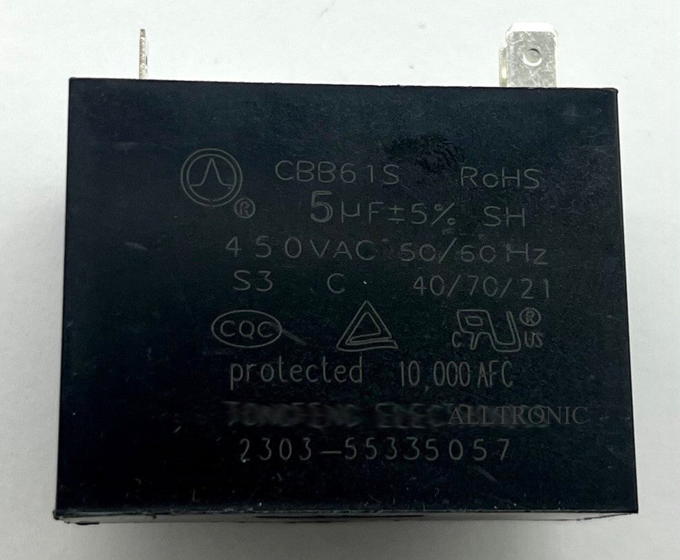 Air conditioner / Aircon / AC Capacitor 450VAC 5µF / 5uF - for Panasonic Ac Unit