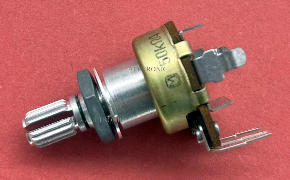Genuine Audio Rotary Potentiometer DNP 50KΩA / 50KA 8mm by Alps