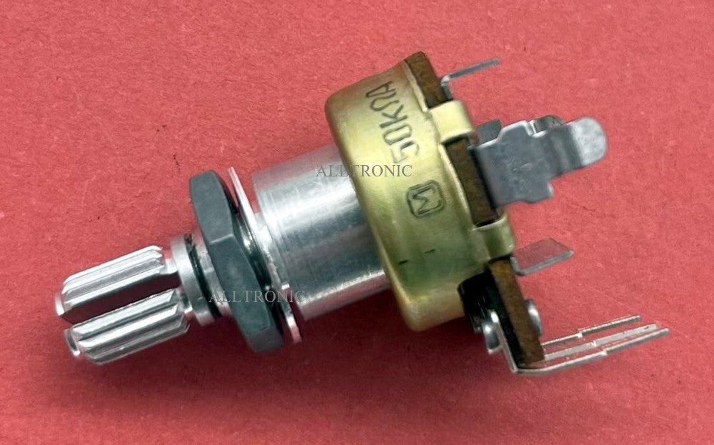 Genuine Audio Rotary Potentiometer DNP 50KA 8mm by Alps