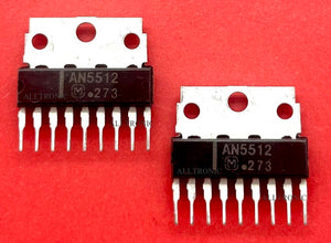 CRT / Color TV Vertical Deflection IC AN5512 SIP9 Matsushita