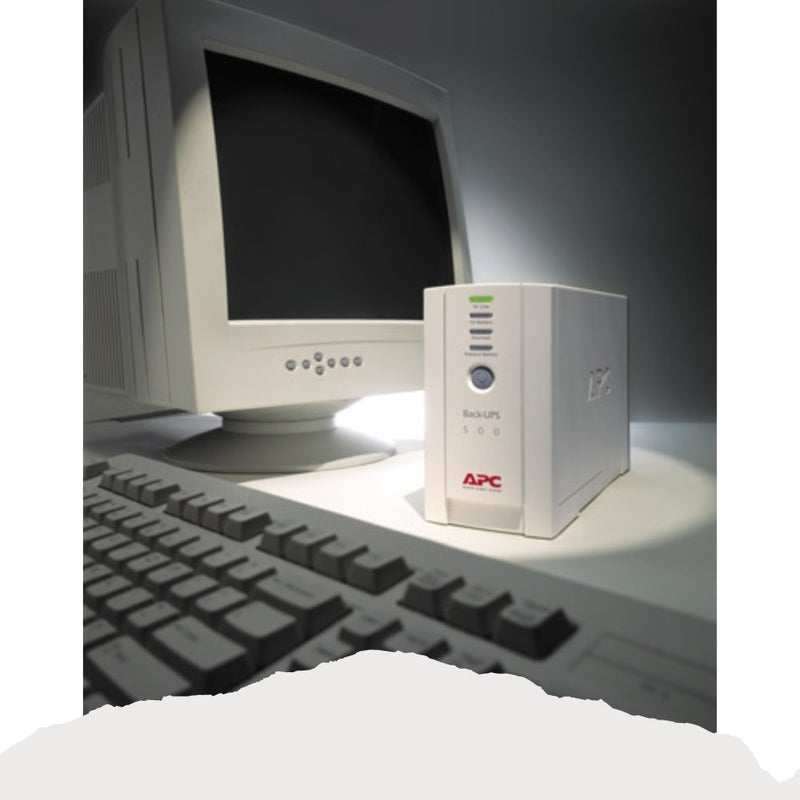 APC BK500EI CS500 Back-UPS, 500VA/300W, Tower, 230V, 4x IEC C13 Outlet ...