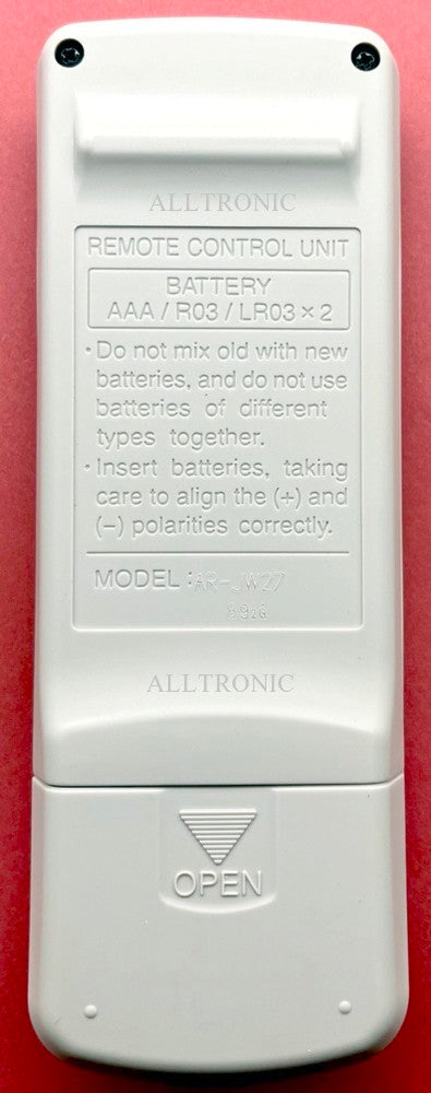 Genuine Aircon Remote Control AR-JW27 / ARJW27 Fujitsu Split Unit AC