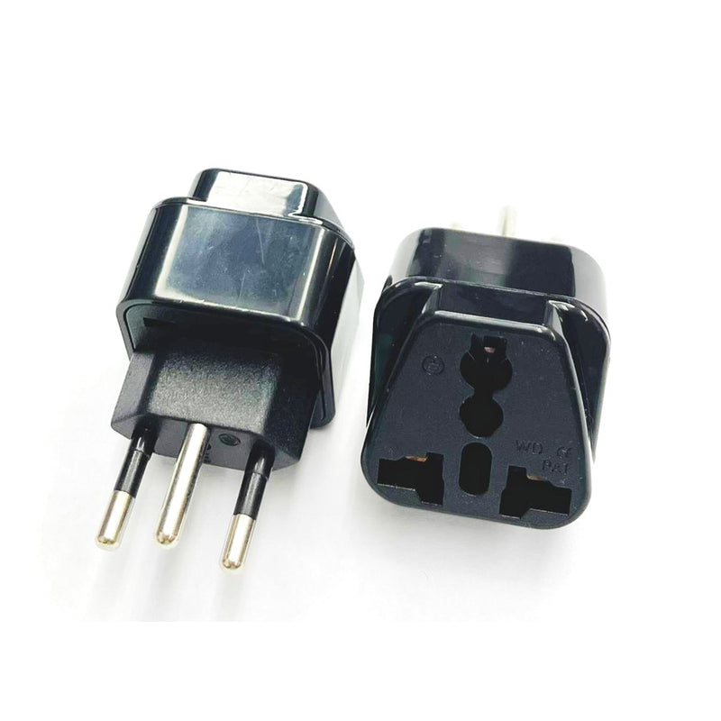 Universal EU UK US to Brazil Outlet Converter Adapter Type N Brazil Tr
