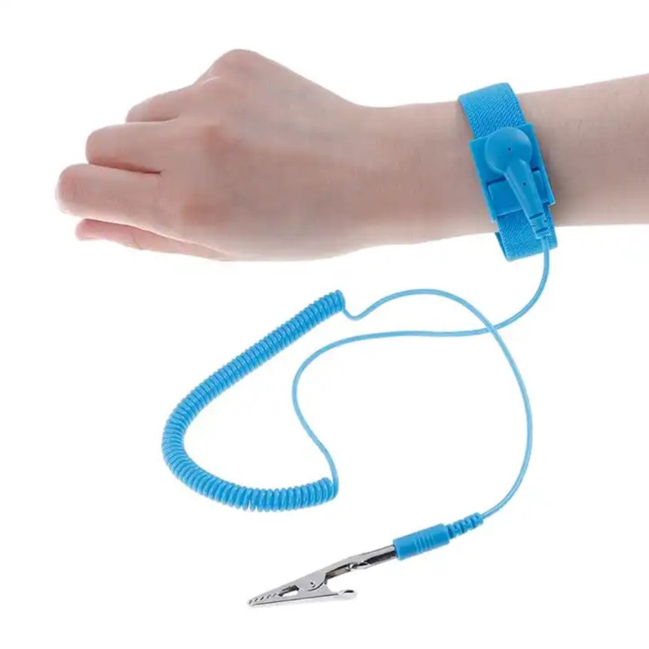 Anti-Static Wrist Strap / Grounding Wrist Strap Blue PS-E01