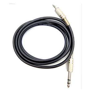 Audio Cable 3.5mm to  6.mm Aux Cable for Guitar  CD player and more 1.5Meter