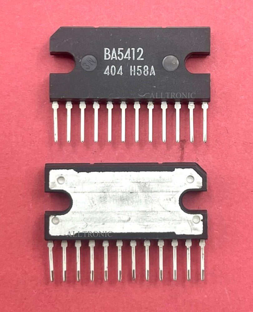 Original Audio Stereo Amplifier IC BA5412 Sip12 Rohm - General Audio