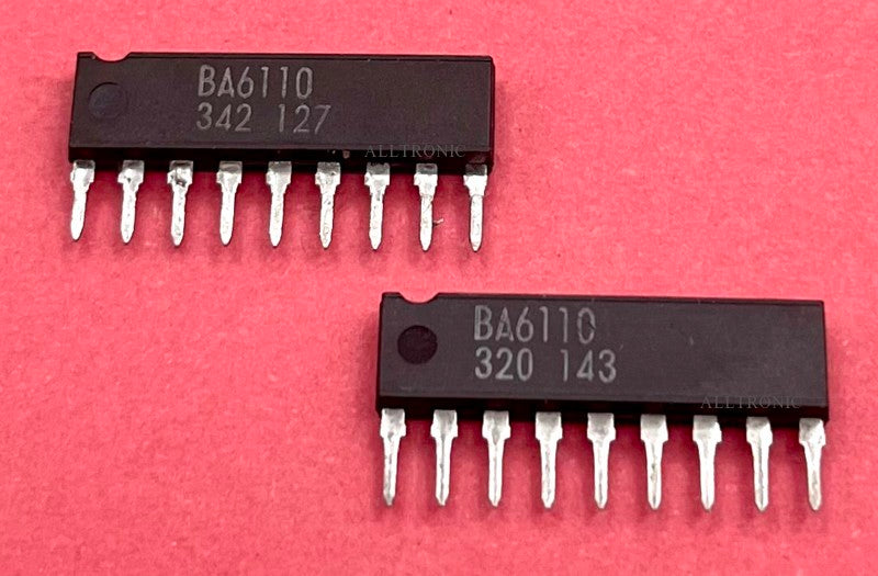 Genuine Audio VCA Voltage Control Amplifier IC BA6110 Sip9 Rohm