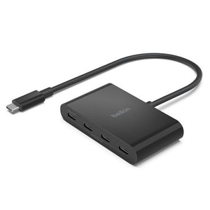 Belkin USB C  Type C to 4 Port USB C Hub Supports up to 10GBPS AVC018BTBK