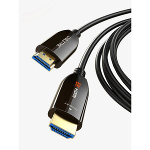 Pro Optical Fibre HDMI 2.1 Cable Ver2.1 8K  10M/ 20M / 30M / 50M / 100 Meter 60HZ AOC Active Optical Fiber 48GBps HDR  - CableTime