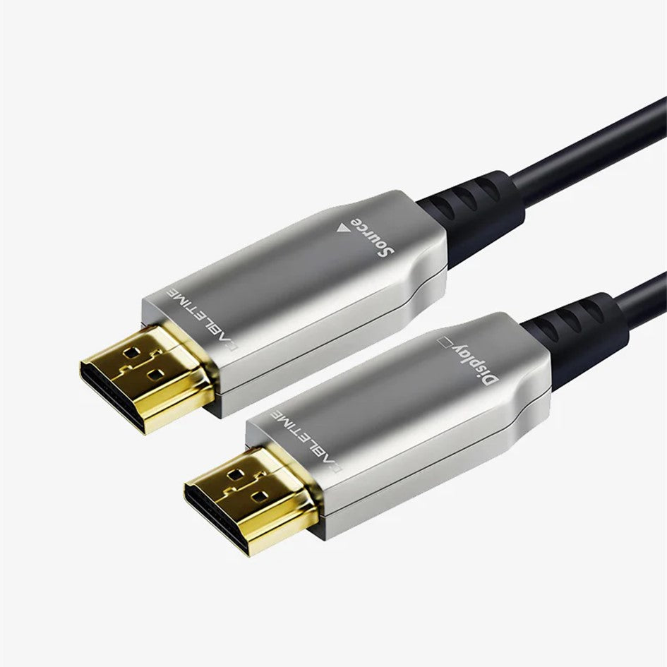 Premium HDMI Cable Ver2 4K 60Hz 100Meter  AOC Active Fiber Optical Cable 18Gbps  / Cabletime