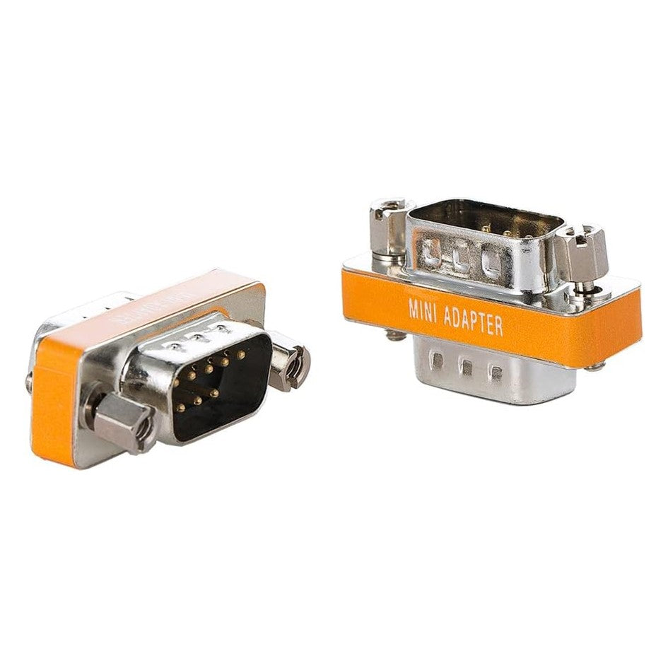 Adapter / Connector DB9(RS232) Male/Male Null Modem