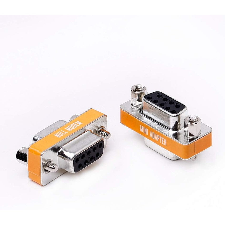 Adapter / Connector DB9(RS232) F/F Null Modem