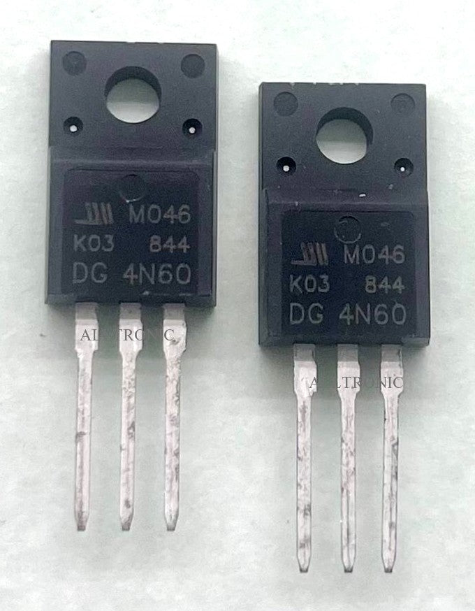 Power Mosfet N-Channel 4Amp 600V DG4N60 / 4N60 TO220F – Alltronic Computer  Singapore