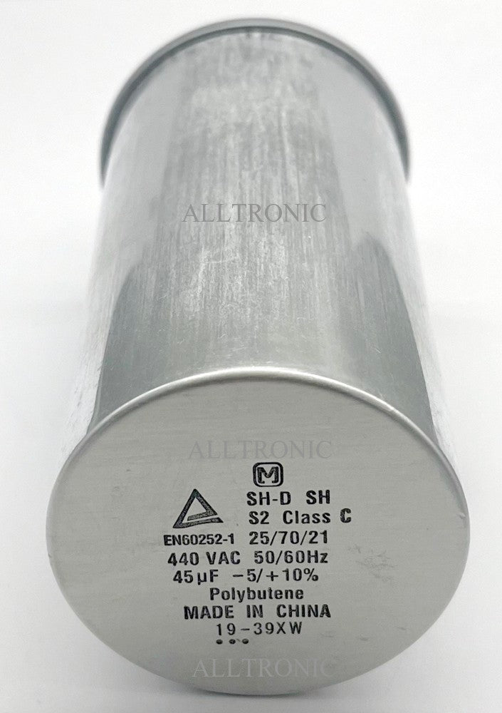 Air conditioner / Aircon / AC Capacitor 440VAC 45µF / 45uF -Ø50 H10/100mm for Ac Unit (Copy)