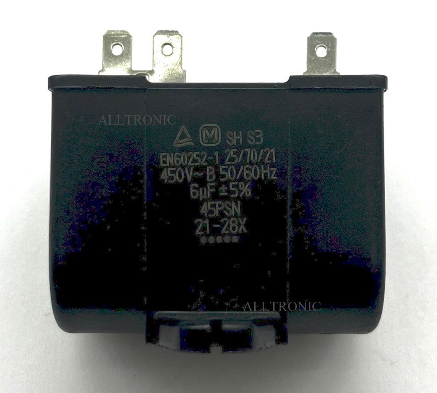 Air conditioner / Aircon / AC Capacitor 450VAC 6µF / 6uF - for Panasonic Ac Unit