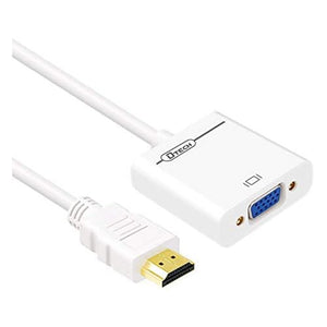 Dtech HDMI to VGA + Audio Converter / HDMI to VGA Adapter DT-6404 with Audio Port