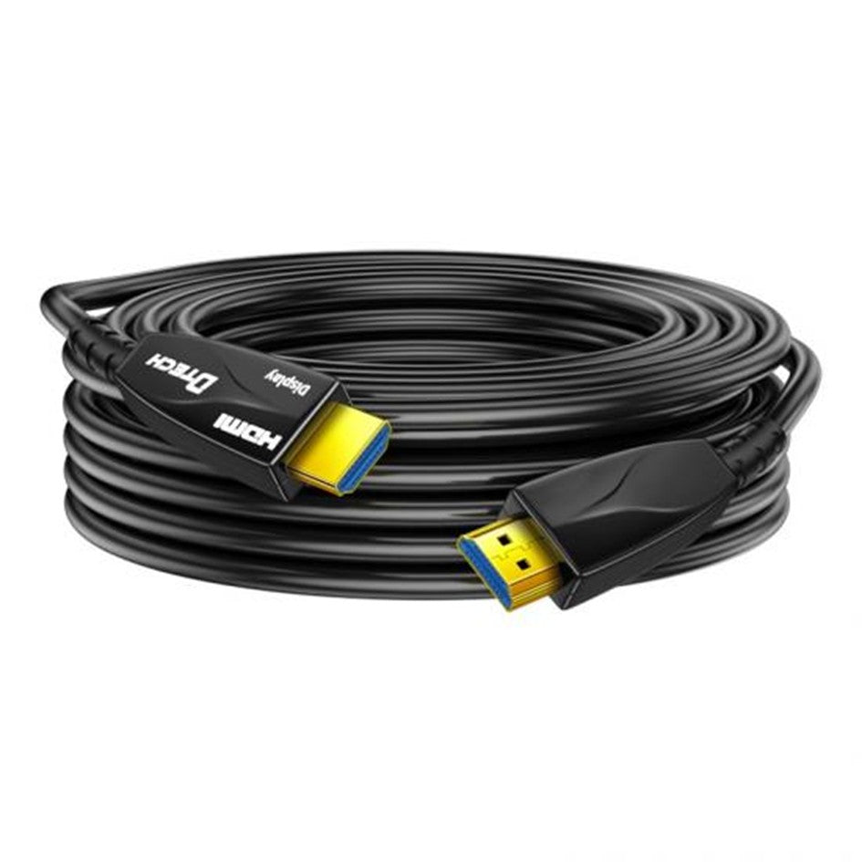 Fibre Optic HDMI Cable Ver2.0 30Meter / 50Meter Dtech HDMI Optical Fiber Cable Support 4K@60hz