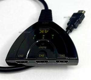 HDMI Switch 3 to 1 Port / HDMI 3in1out Switch 50cm  ATZ 314-50cm