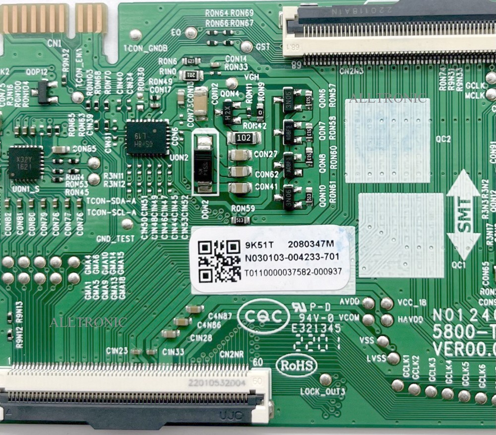 Genuine LED TV MCB Assy Tcon Board HV430QUB-H10 for Panasonic TH43HX