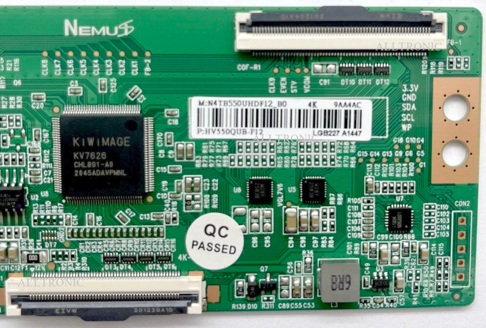 Genuine LED TV MCB Assy Tcon Board HV550QUB-F12 for Panasonic TH55HX