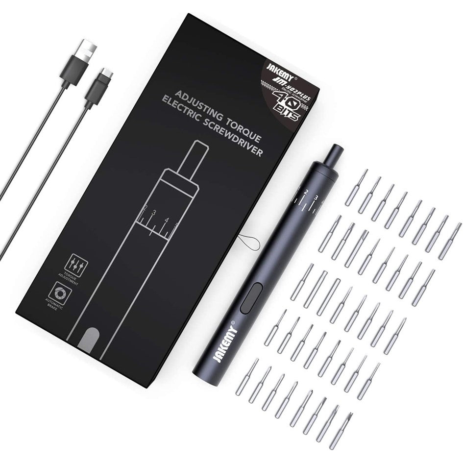 Precision Electric Screw Driver Set 40bits JM-Y02 Plus / JMY02 Plus Jakemy