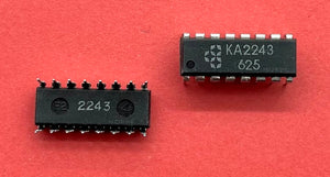 Genuine Audio AM/FM IF System IC KA2243 DIP16 SEC