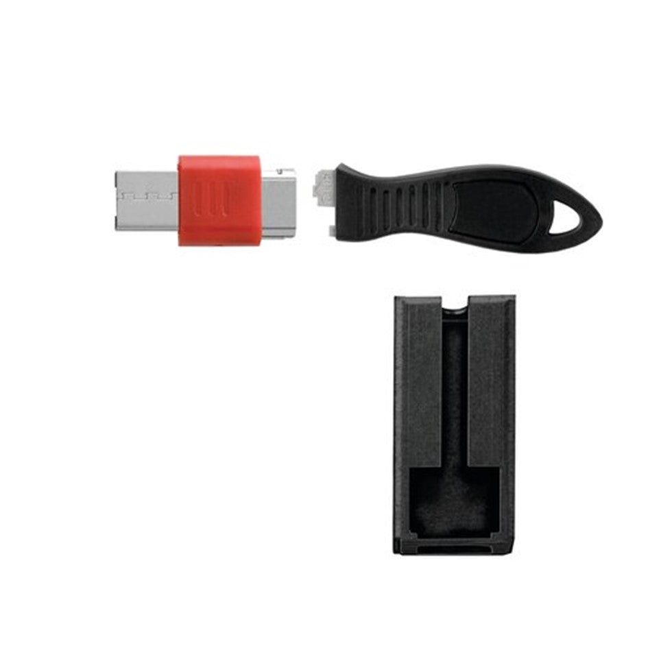 Kensington USB port Lock with Square Cable Guard K67915WW
