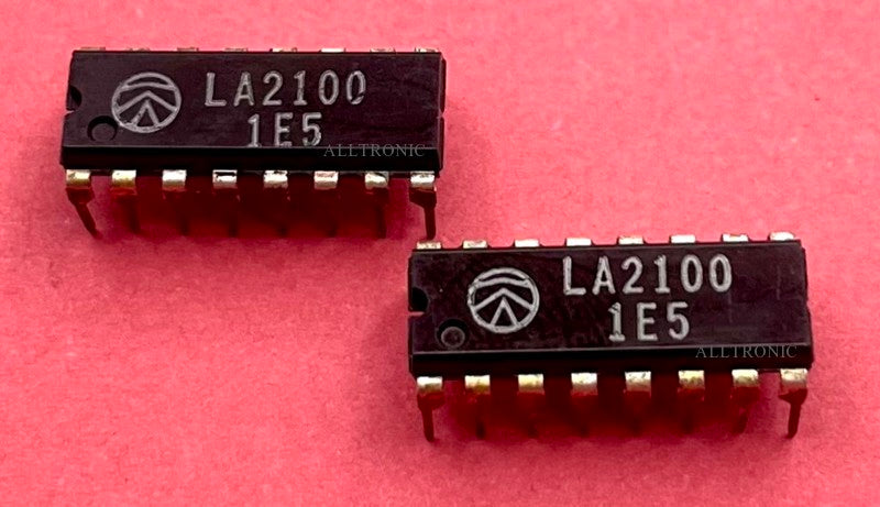 Genuine Audio FM Noise Cancelling IC LA2100 Dip16 Sanyo