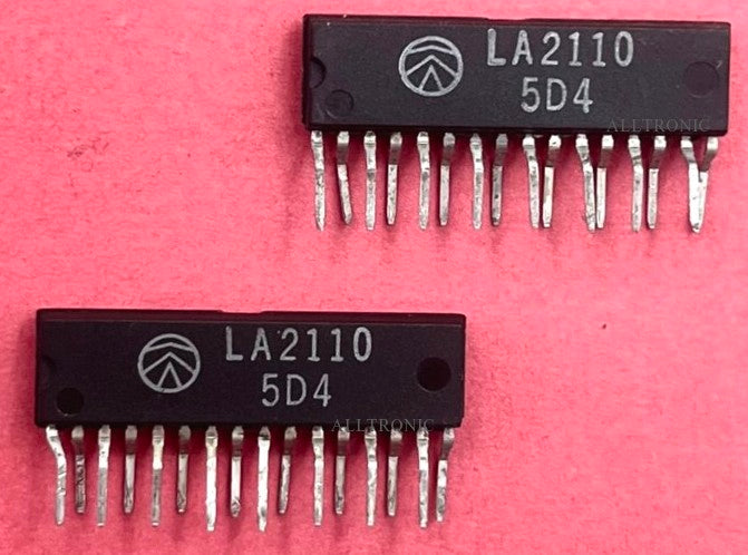 Genuine Audio FM Noise Cancelling IC LA2110 Sip16 Sanyo