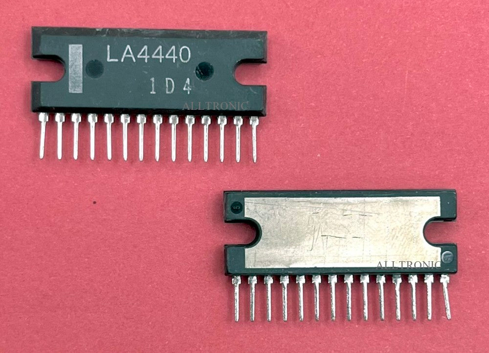 Genuine Audio 2 Channel 6W Power Amp Driver IC LA4440 SIP14 Sanyo