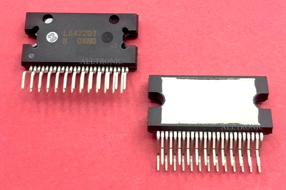 Audio 4 Channel BTL Amp Driver IC LA47201 / LA47201N HZIP25 Sanyo for Car Audio