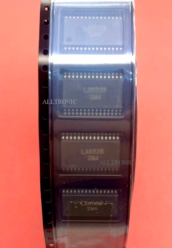 Genuine Audio 4 Channel BTL Amp Driver IC LA6535 / LA6535M SMD30 Sanyo for CD