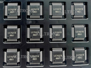 Genuine Car Audio Electronic Volume Control IC LC75374 / LC75374E QFP44 Sanyo