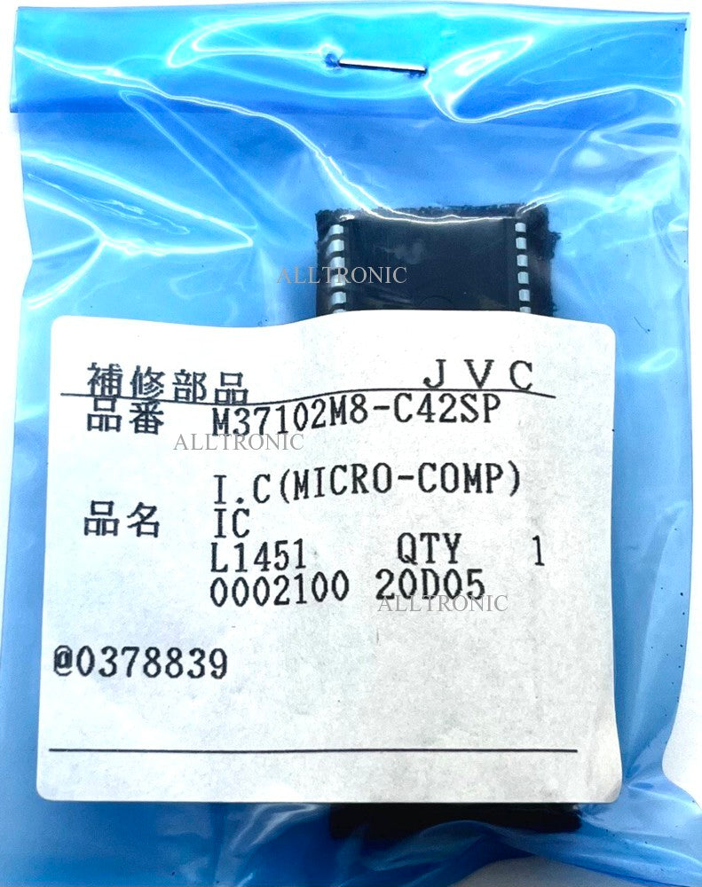 Genuine Audio Video Controller IC M37102M8-C42SP DIP64 JVC